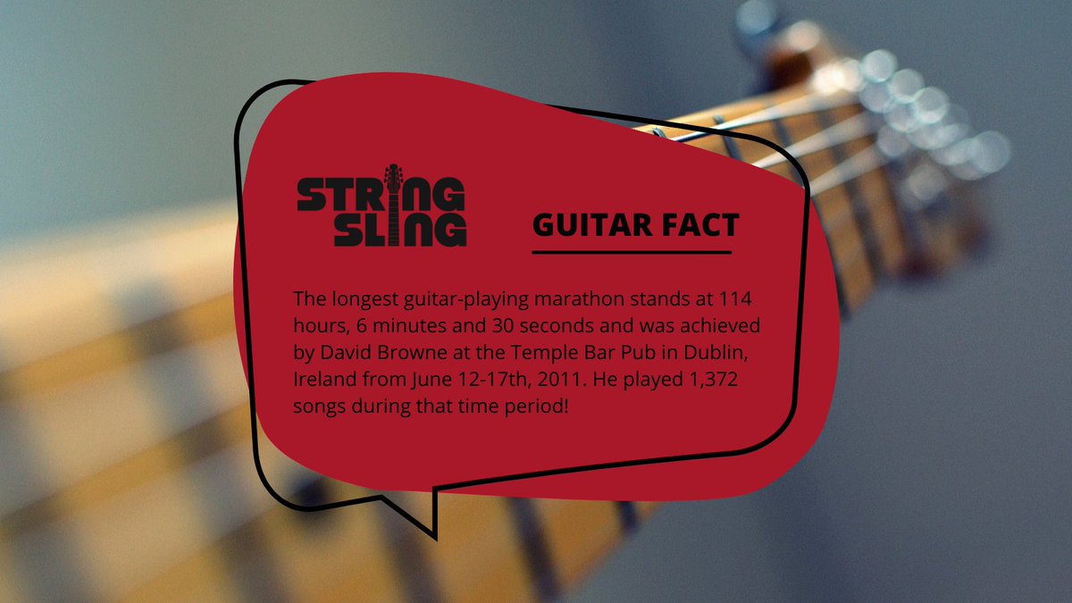 SlingString's tweet image. Whether you're playing 1 #song or 1,300, your guitar, #fretboard, strings, and #fingers will all thank you after playing each time and using a String Sling.