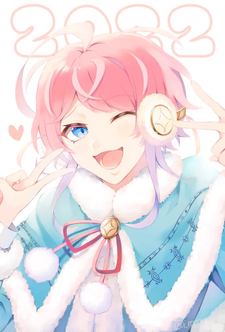 描き初めです🍭
厚塗り楽しかった✨ 