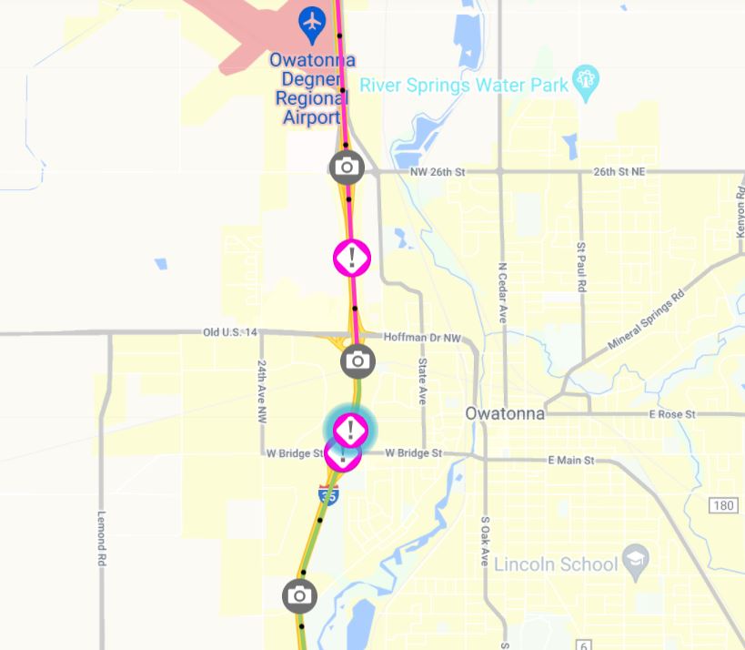 MnDOT District 6 on Twitter "TRAFFIC UPDATE Crash is cleared and
