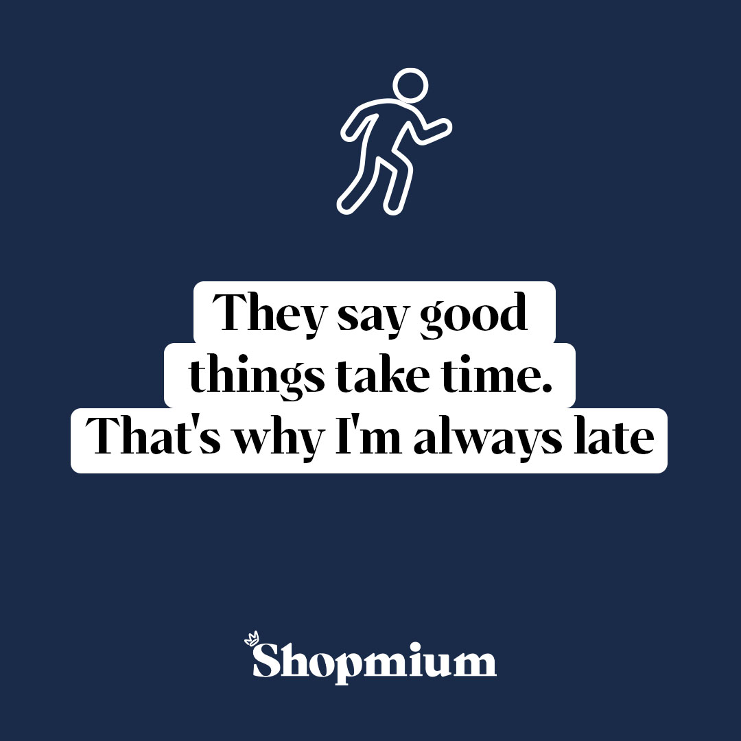 Fashionably late, obviously 😜