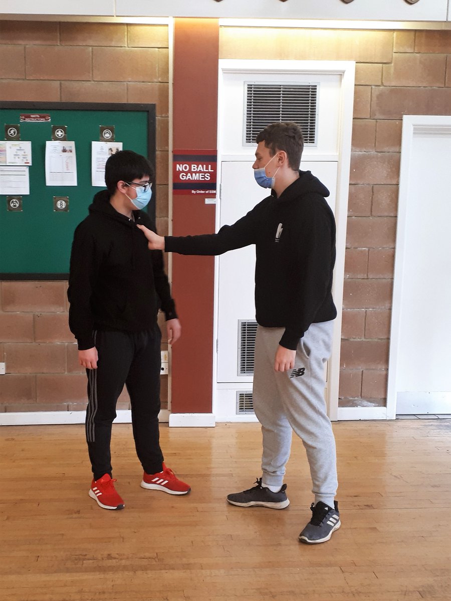 This morning we hosted the first and second years of <a href="/Highlands_JSY/">Highlands College</a>  Uniformed Services Course. Initially covering conflict management and de-escalation drills in the classroom progressing to physical protection and restraint should that fail.  Great to have been able to support.