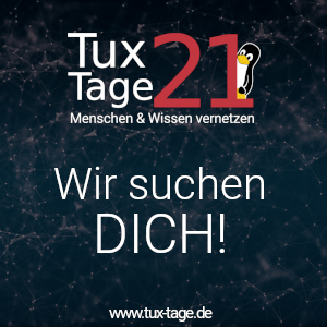 Für die kommenden Veranstaltung suchen wir kräftig Verstärkung!

Möchtest Du etwas in einem engagierten und netten Team zur Open Source und Linux Welt beitragen?
Dann ist dies hier genau die richtige Gelegenheit!

-> tux-tage.de/verstaerkung-g…

#TuxTage #Linux #OpenSource