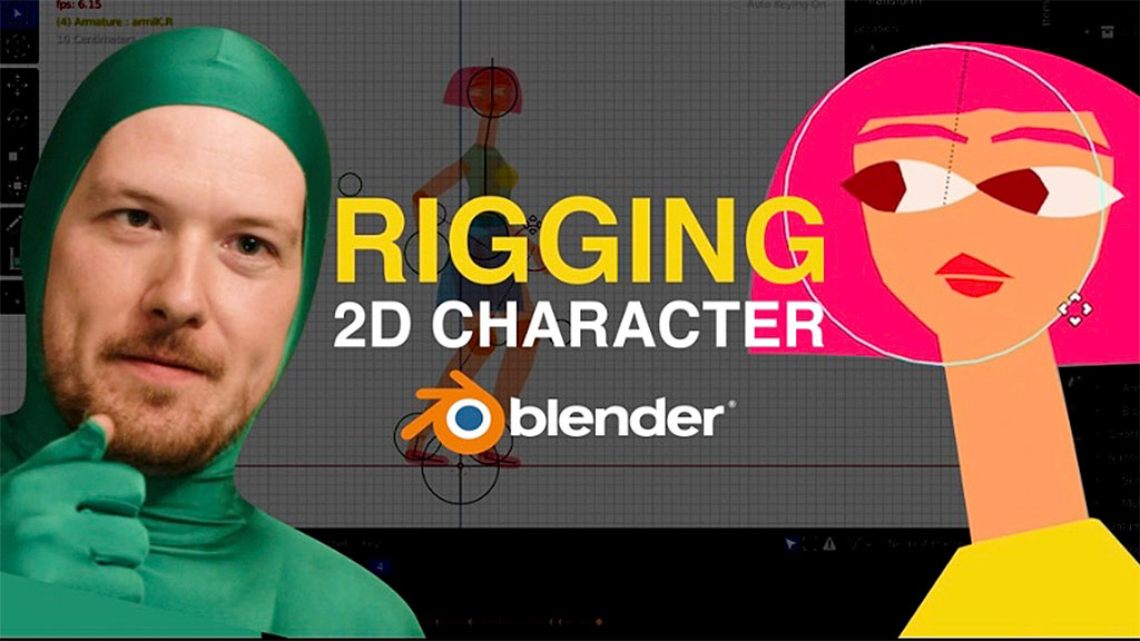 “Rigging 2D character in Blender” - Article by the #Scottish filmmaker and animator <a href="/willanderson_/">Willy Wagfast</a> about his Masterclass. link: 3dblendered.com/uncategorised/…

Learn how to bring a 2D vector art character into a 3D space and work with it like a pro in #Blender3D
#b3d #motiondesignschool