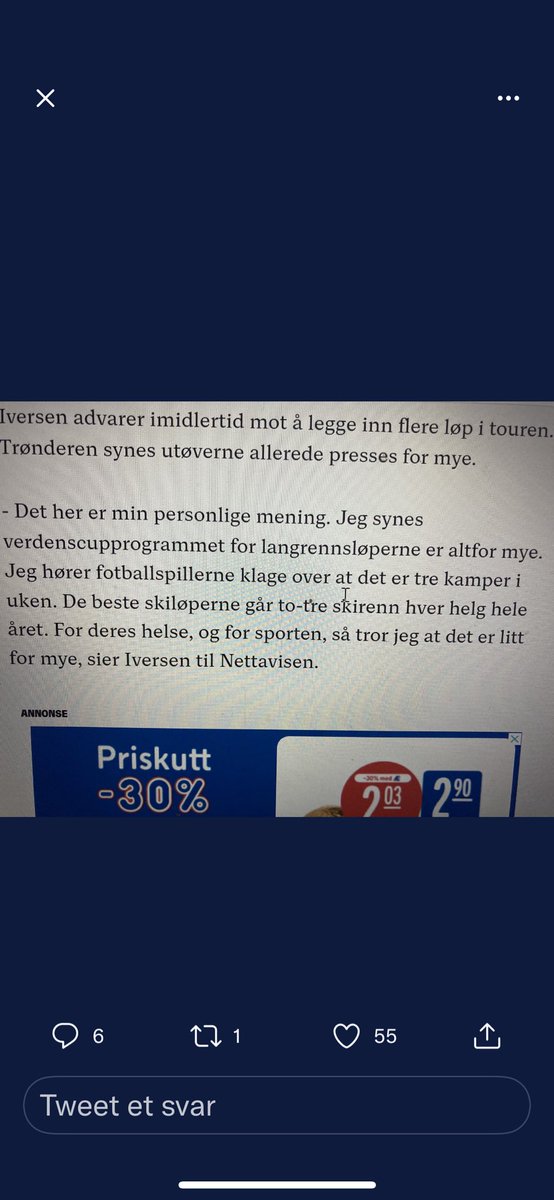 rogerrisholt's tweet image. At en leder går ut på denne måten er bare helt natta 👎
Klapp igjen
