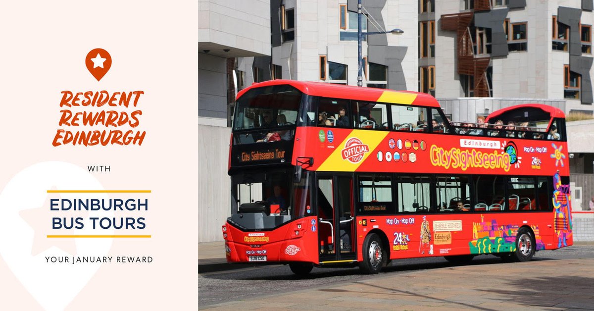 AD ⭐Residents of Edinburgh, your @edinburghtour January reward is here 🚌

📍#Edinburgh Bus Tours are giving residents 50% off the GRAND24 ticket to enjoy the hop-on and hop-off experience in their own city.

Find out more ➡️ ow.ly/JYGk50HnwXH #ForeverEdinburgh #EHRewards