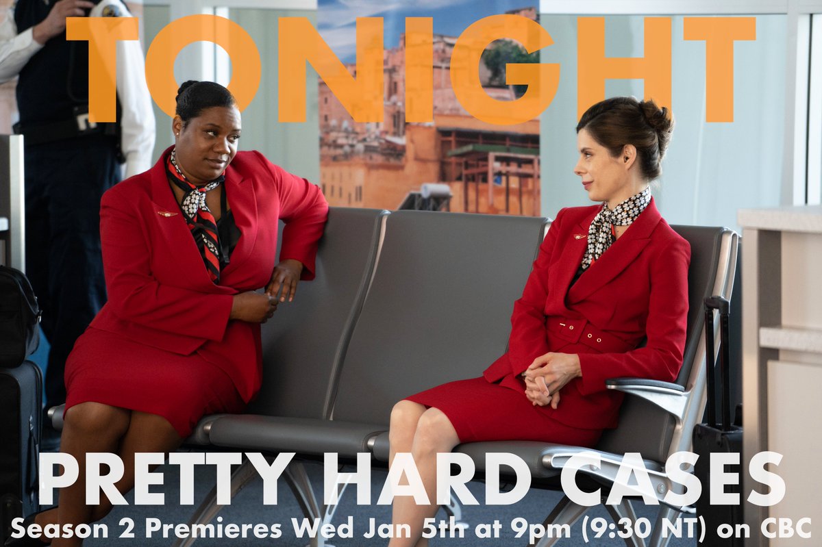 PrettyHardCases's tweet photo. 🚨TONIGHT!🚨 The wait is finally over, don't miss the #Season2 premiere of #PrettyHardCases tonight at 9pm (9:30pm NT) on @CBC and @cbcgem! https://t.co/OFxF2q6VH1