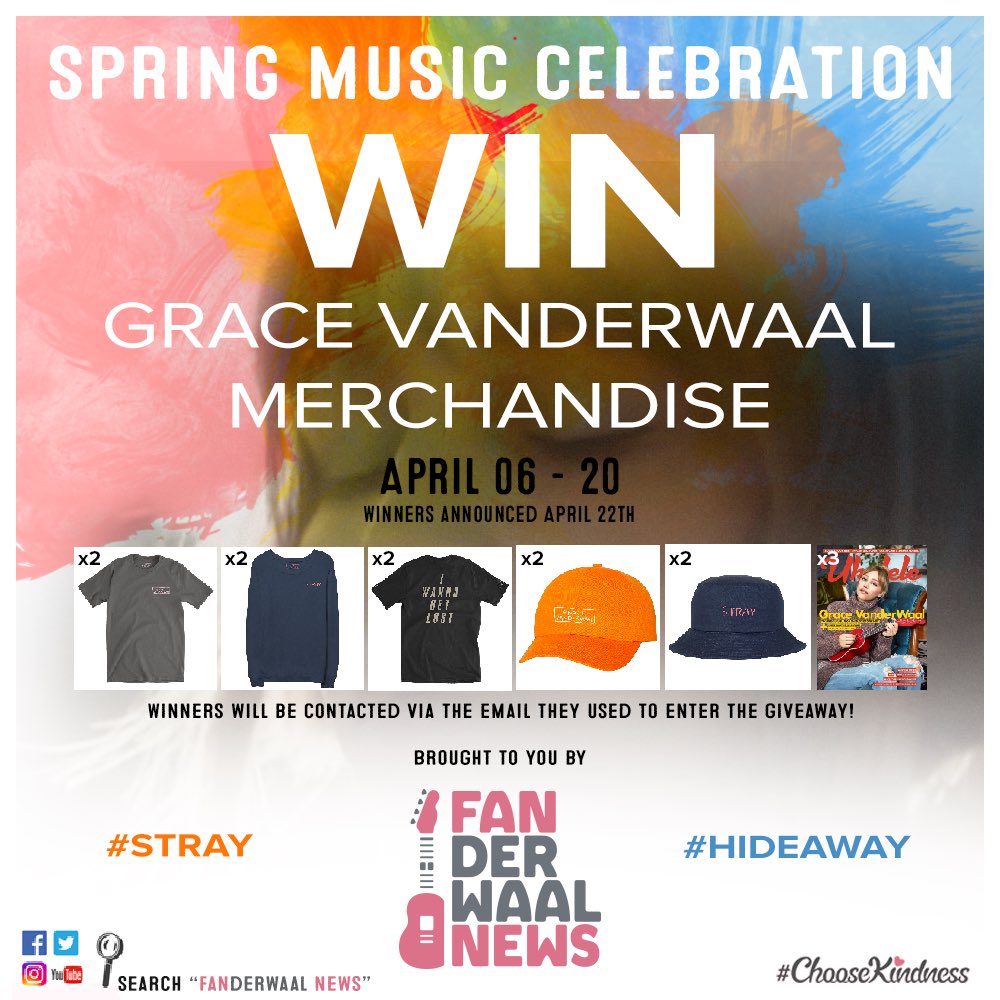 FANderWaalNews's tweet photo. 2️⃣0️⃣1️⃣9️⃣ Flashback
Our 10th giveaway, @FANderWaalNews’s #SpringMusicCelebration
@GraceVanderWaal #LettersVol2 #HollywoodStargirl #NewYear #ChooseKindness https://t.co/aBLgs8Rgnh