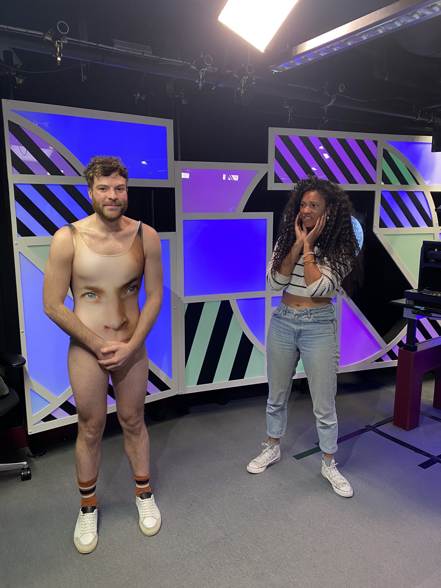 Vick Hope on X: Absolute scenes. @BBCR1 @jordannorth1  t.coIOtm5HsSbM  X