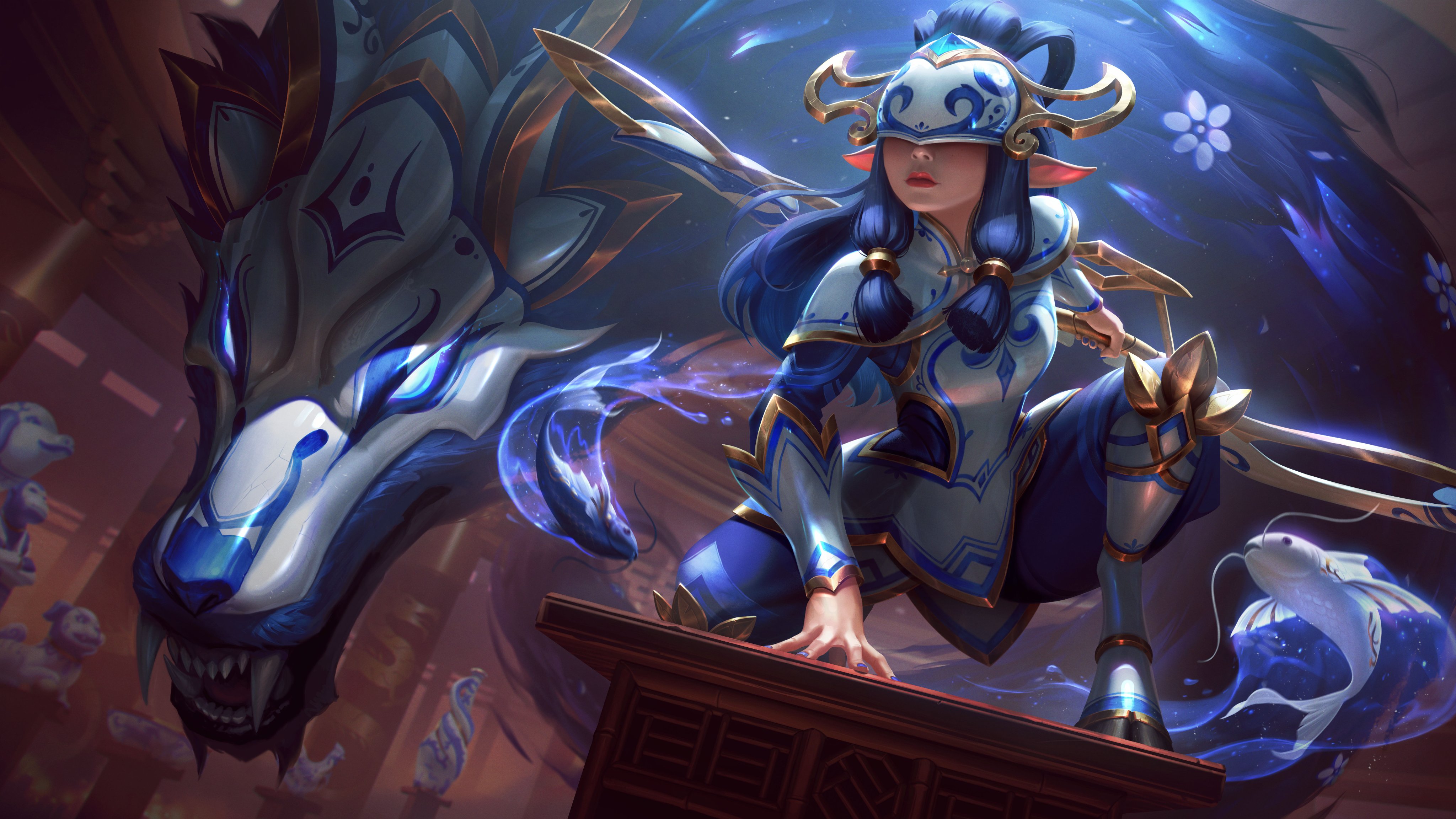 Porcelain Skins Bring Elegance to Summoners Rift