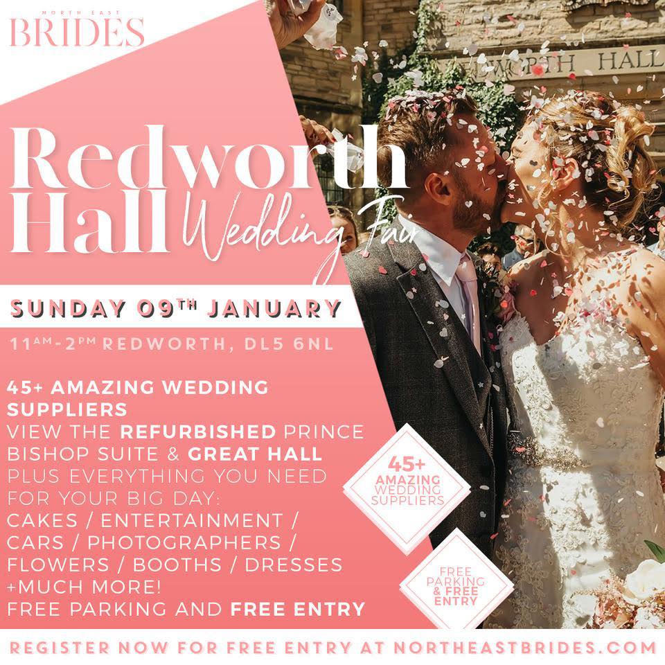 Tying the knot in 2022? 💍
Join us for our stunning Wedding Fair this Sunday from 11am until 2pm with North East Brides! ✨
Make the most of over 45 amazing wedding suppliers, while experiencing our stunning venue. 

bit.ly/3HCtOvL
