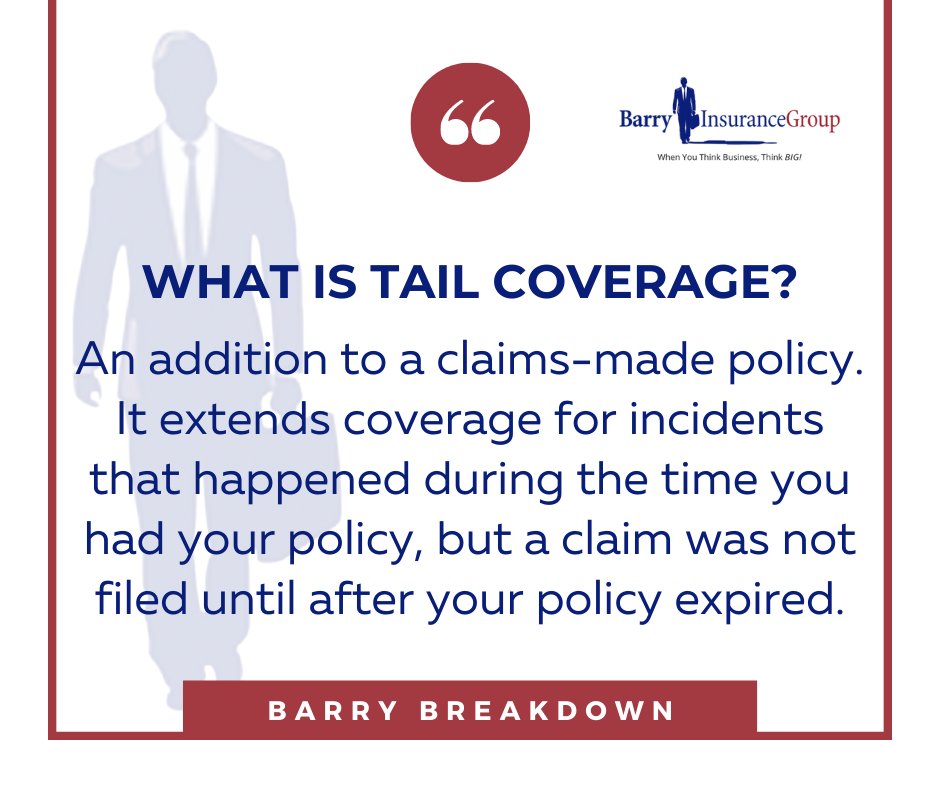 bar_jeffrey's tweet image. At Barry Insurance Group, we never leave you high and dry. We are always there for you and your company: bit.ly/3sAgzHF

#barryinsurancegroup #barrybreakdown #tailcoverage #insurance