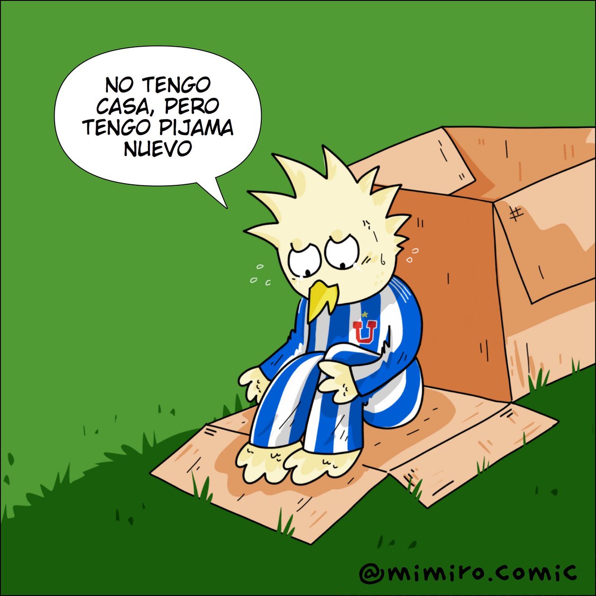Mimiro_comic's tweet photo. Perdón, es difícil evitarlo… nueva indumentaria de la U.
.
.
.
.
.
#udechile #futbol #camiseta https://t.co/XzJx8xp8E0