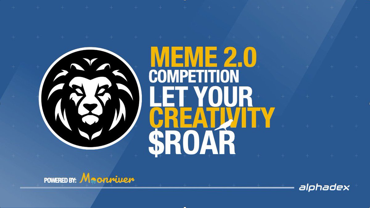 Let’s play a game!
🦁 #memecompetition 2.0! 
In celebration of the new year we have decided to ANN the first meme competition of the year! 🥳 Check out Tg t.me/alphadexio for instructions! 3 lucky winners get a chance to win $150 each!🏆 🔸 Form bit.ly/alphameme2