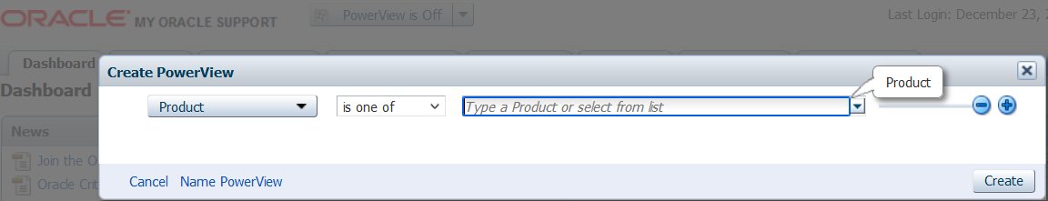 OracleJDEdwards's tweet image. Are you using PowerViews? If not, you&apos;re not leveraging important #MyOracleSupport filtering for focused results when searching over #KM documents. Find information about PowerViews under &quot;Search Results&quot; in Doc ID 2830373.2. bit.ly/3sOXhi1