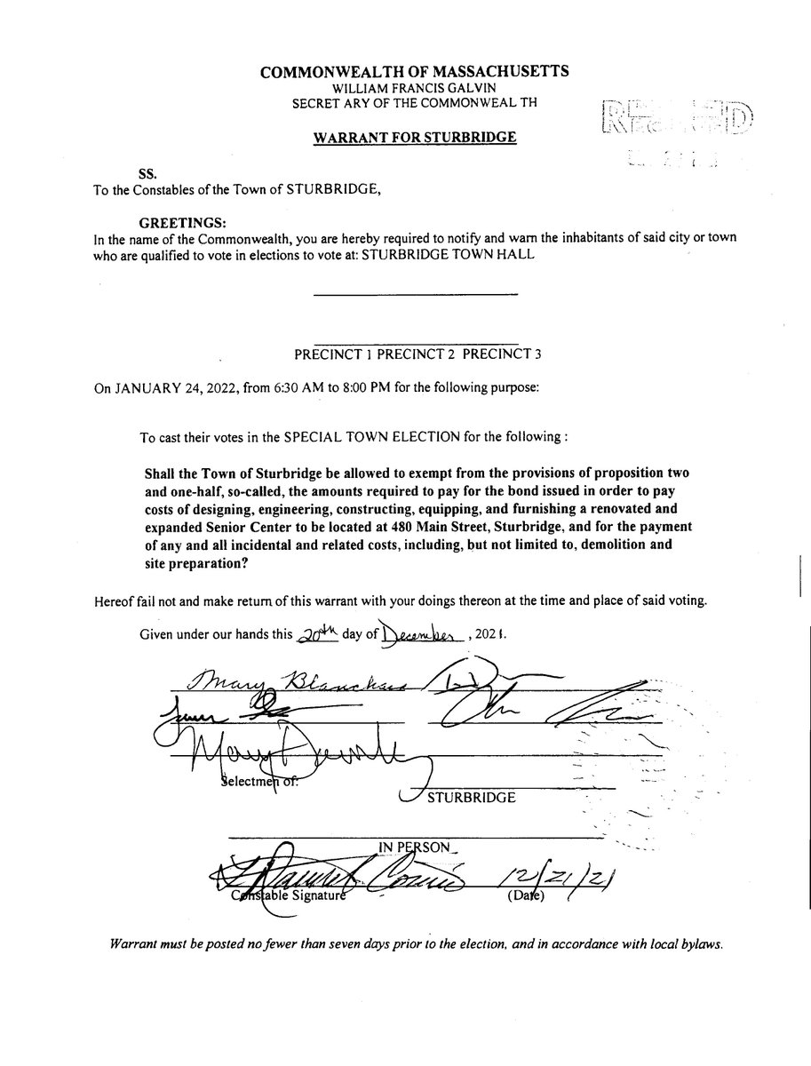 Sturbridge Administrator's Office tweet media