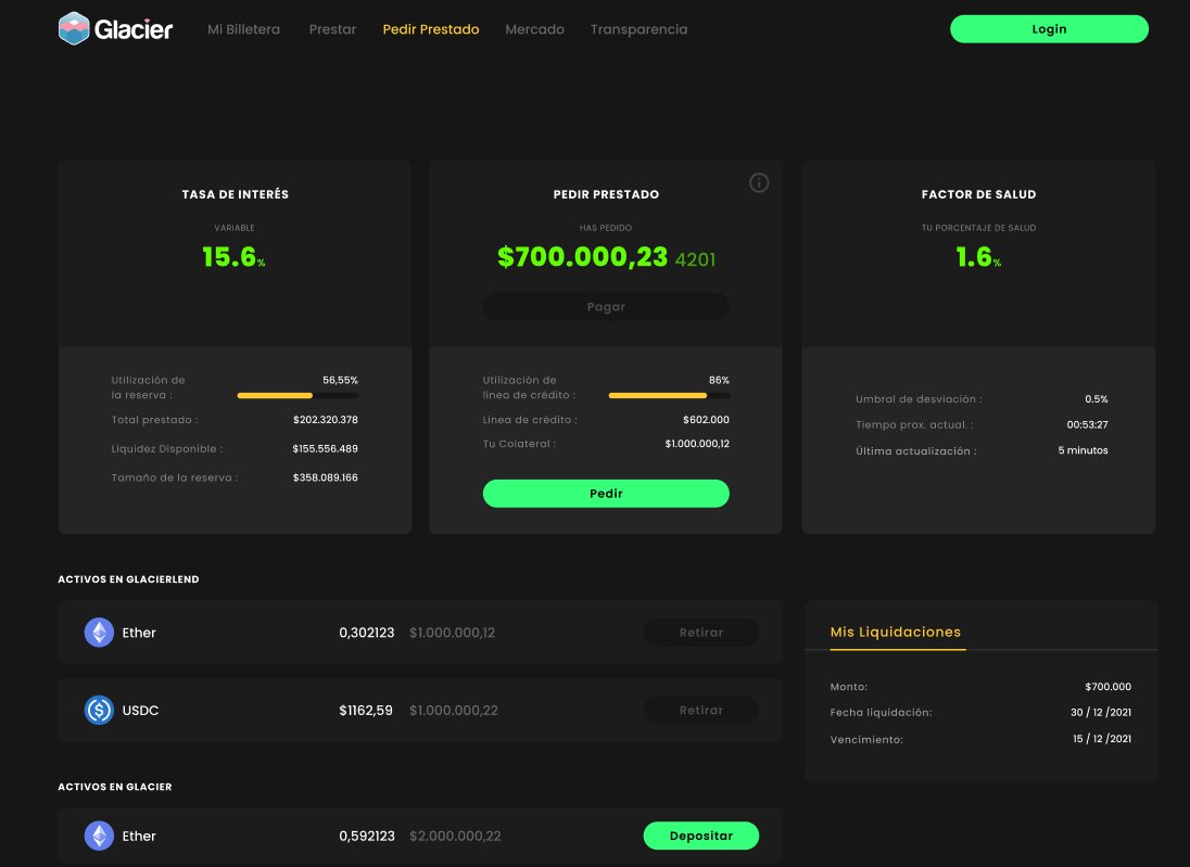 0xGlacier's tweet photo. Un pequeño adelanto de nuestra dapp, aún en #wip pero cada vez más cerca. 🚀

Pronto podrán pedir créditos respaldados en criptomonedas, donde quien te presta el dinero no es un ente centralizado 🙌

#Criptomonedas #Bitcoin #Ethereum https://t.co/bZ57p8YxMb