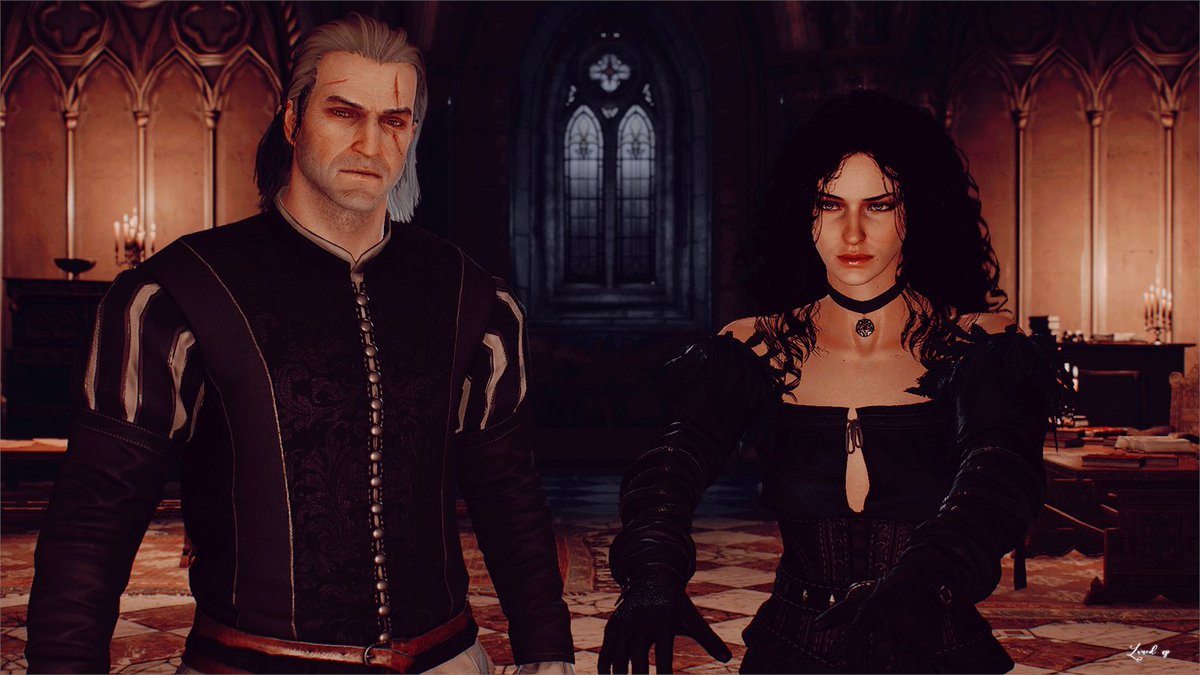 LunedVP's tweet photo. #Yenralt #TW3 #TheWitcher3 #YenneferofVengerberg #GeraltofRivia https://t.co/Ev8RS2BsNg