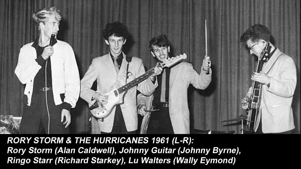 espofootball's tweet photo. #BTD Jan7,1938 #RoryStorm (Alan Caldwell) RIP singer late 1950s and 1960s group Rory Storm and the Hurricanes. The Hurricanes were one of the most popular acts on the Liverpool and Hamburg club scenes. Ringo Starr was the drummer https://t.co/ysxorZiAcd