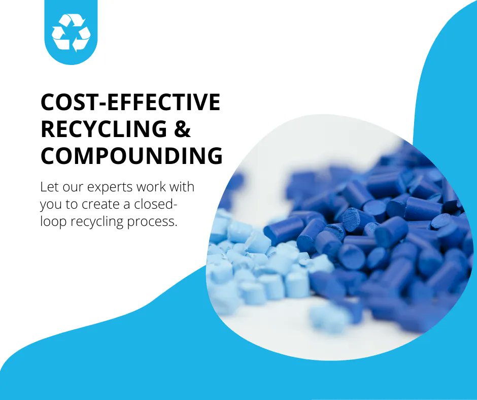 AccelpolyLLC's tweet image. We have a team of professionals who are eager to help your business build a long-lasting recycling program. Ready to get started? Give us a call today to learn more! (314) 812-4878

#accelpolymers #recycling #plasticrenewal #compounding #greeninitiatives