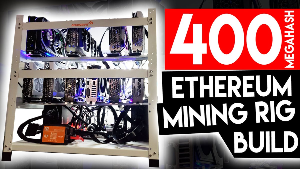 build an ethereum mining rig kit