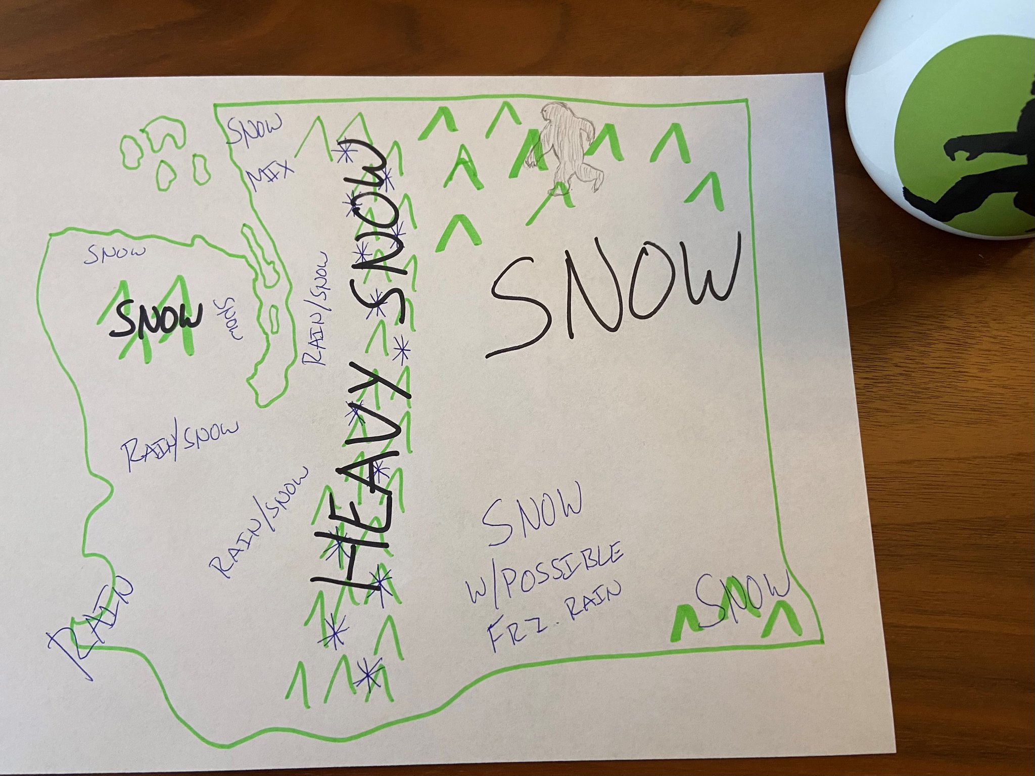 WSDOT East on Twitter "Here is my "official" forecast for tonight