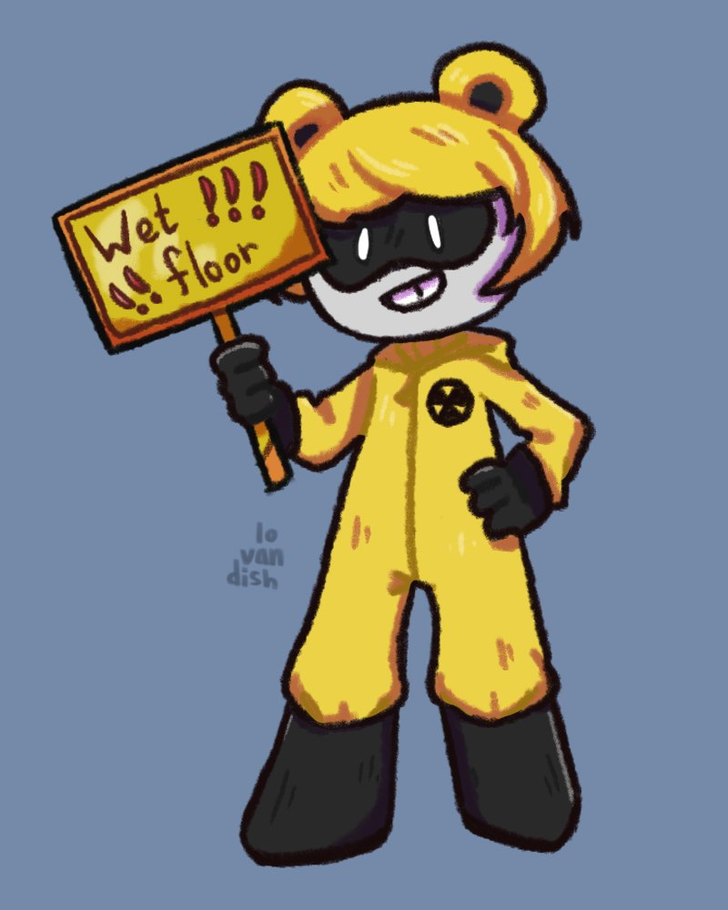 sleepy_doritos's tweet image. #fnaffanart #fnafsecuritybreach #cleanbot
Cutie💕💕💕                                  pls no👀