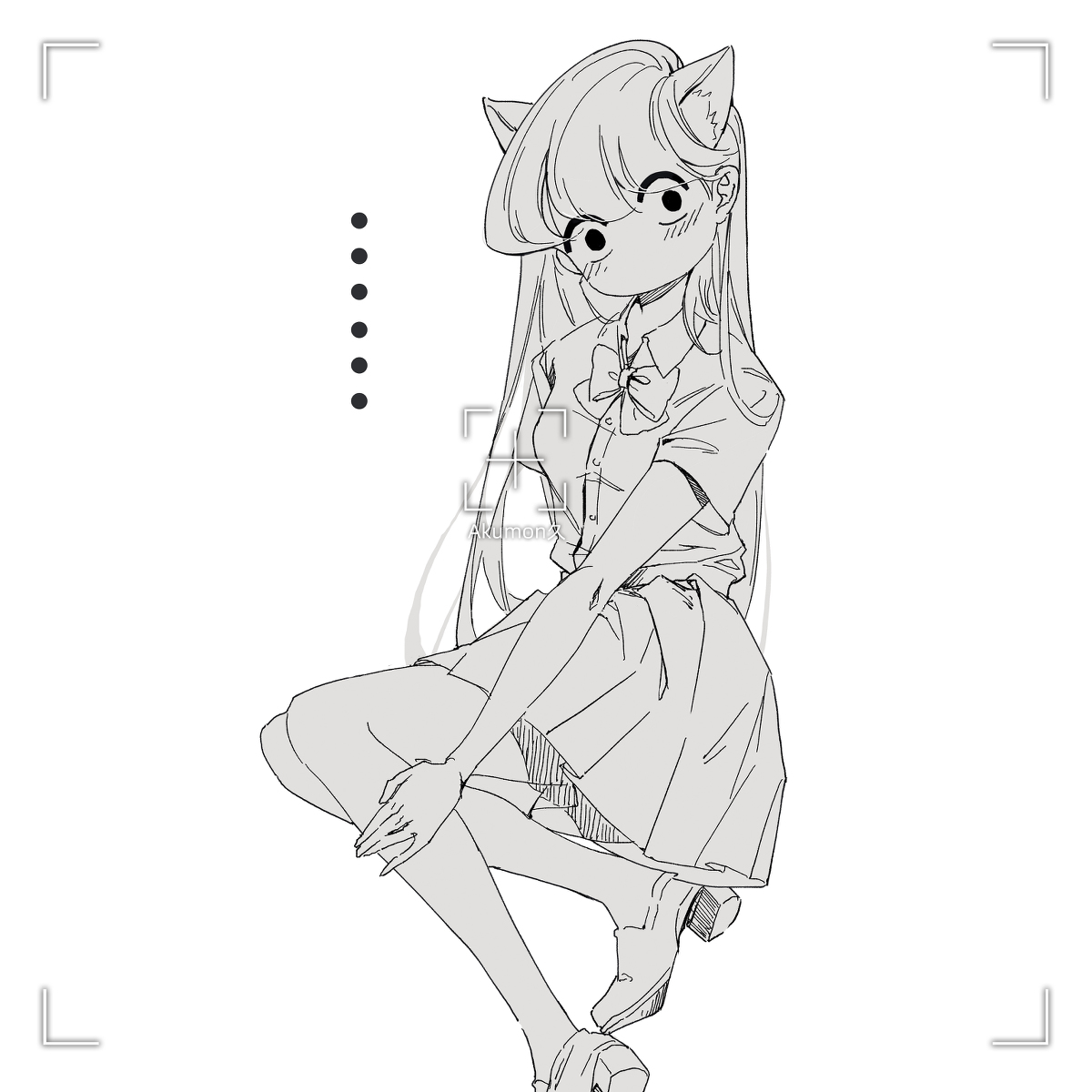 无题 #古见同学有交流障碍症 #古見さんは、コミュ症です #古见硝子 pixiv.net/artworks/95329…