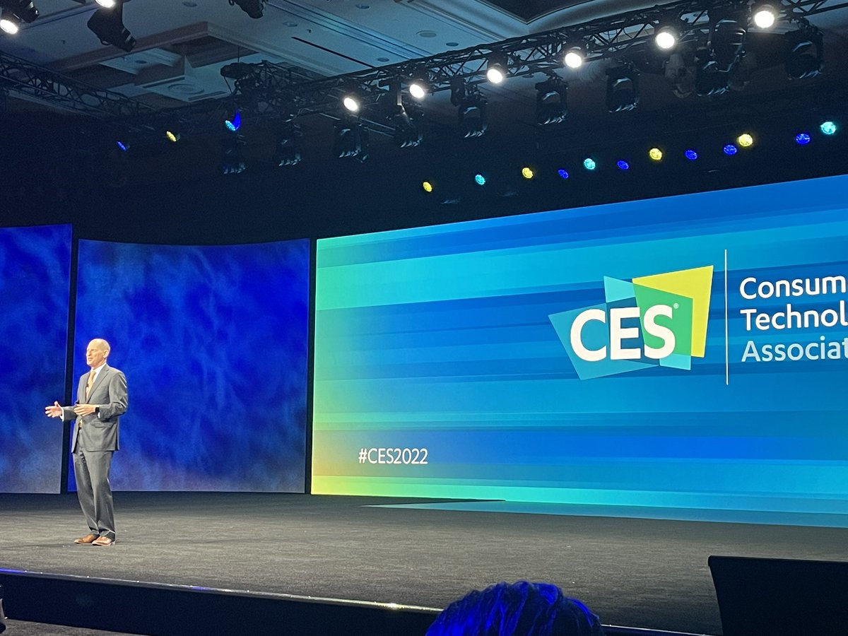 “It’s important to create a space where innovation can thrive.” <a href="/GaryShapiro/">Gary Shapiro</a> opens #CES2022 with a powerful keynote. <a href="/CES/">CES</a>