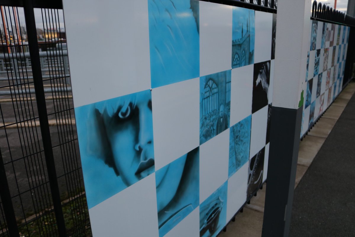 DhillonsBrewery's tweet photo. Huge thanks to Neill Griffiths (Anything airbrush) for his take on what Coventry means to him and his contribution to Dhillon's Brewery's latest art project which seeks to capture Coventry's diverse culture and to promote sustainable travel. https://t.co/L6v9MeBmul