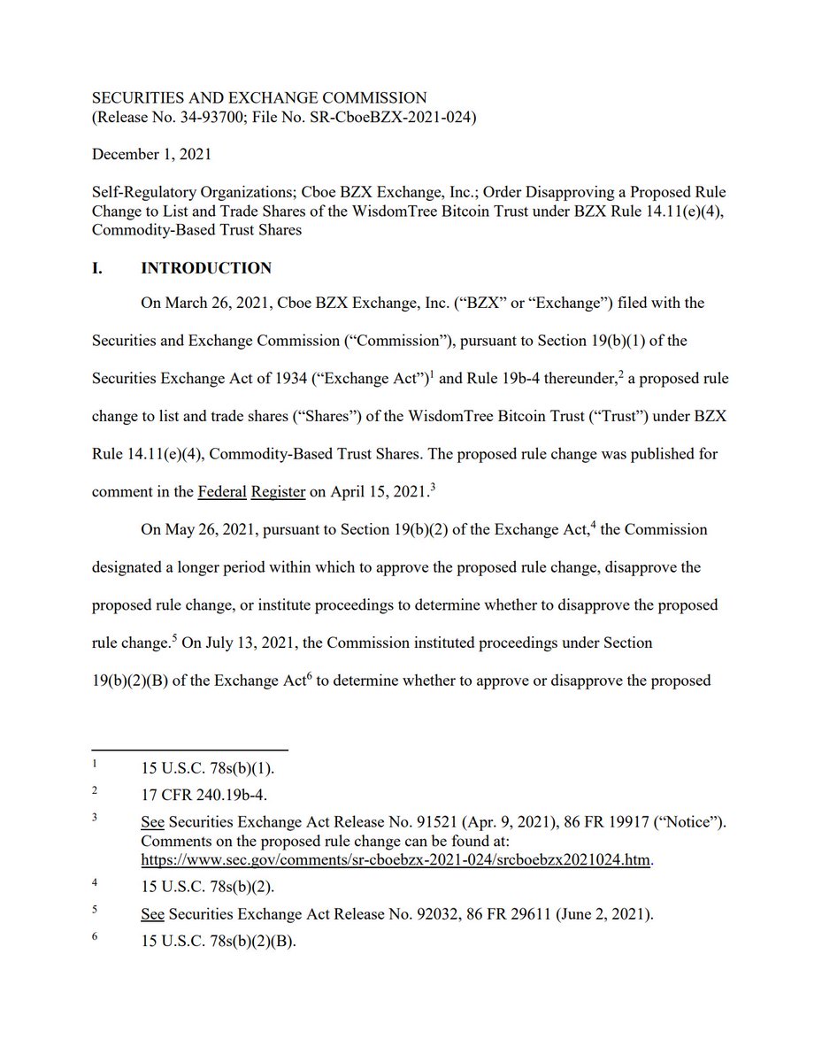 wallstreetpro's tweet photo. 🔥 #SEC will not approve #Bitcoin Spot ETF. Period! SEC has repeatedly made the reasons clear: #Tether fraud &amp; market manipulation. The words "manipulation" &amp; "manipulative" show up 142 times in rejection letters. #Crypto investors need to demand Tether transparency now! #Retweet https://t.co/4v3qJXLvb2