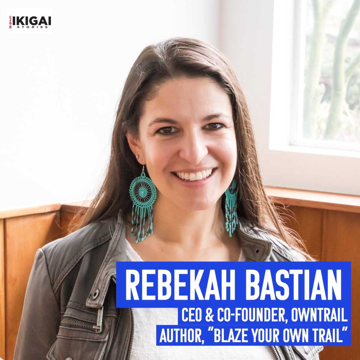 IkigaiGuy's tweet photo. Ikigai Stories Podcast with @rebekah_bastian, CEO and Co-Founder of @OwnTrail and author of "Blaze Your Own Trail."
https://t.co/Nc67N7ClWc
#ikigai
#purposeonpurpose
#authenticity
#AuthenTech https://t.co/gVhut2bZkH
