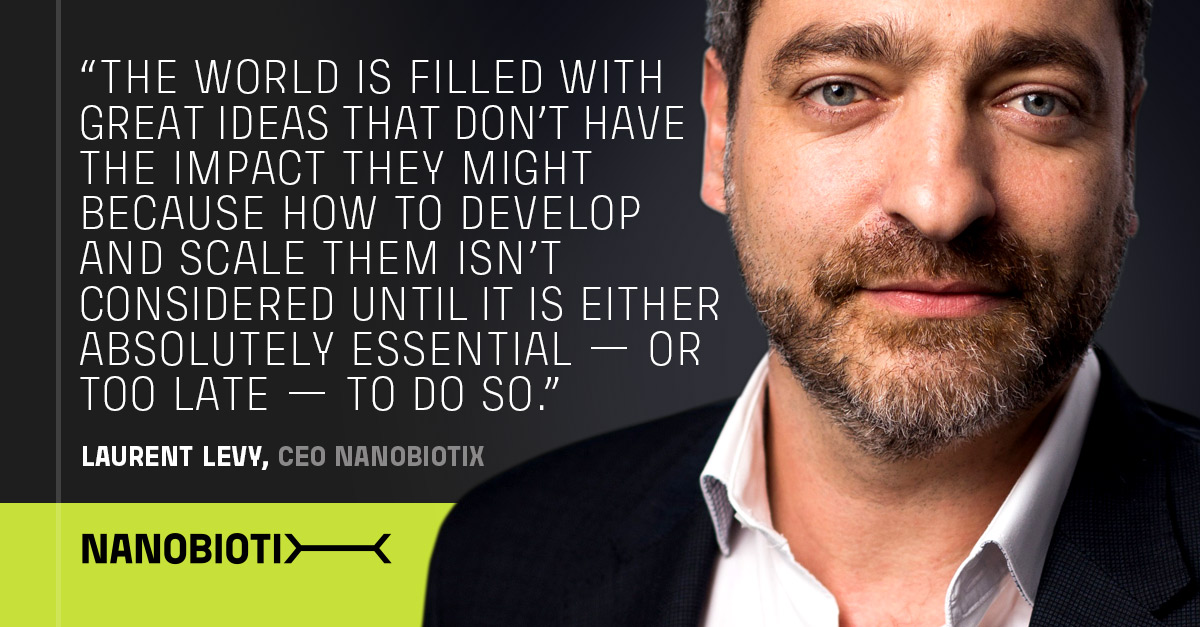Nanobiotix's tweet photo. Our CEO Laurent Levy wrote a @statnews First Opinion piece about why politicians in the US must fully fund programs that develop and scale innovative ideas. Do you agree? Comment below after reading the article! https://t.co/59pXBui0Zw @nano_inmedicine #NBTX #innovation https://t.co/WCnSVd68MQ