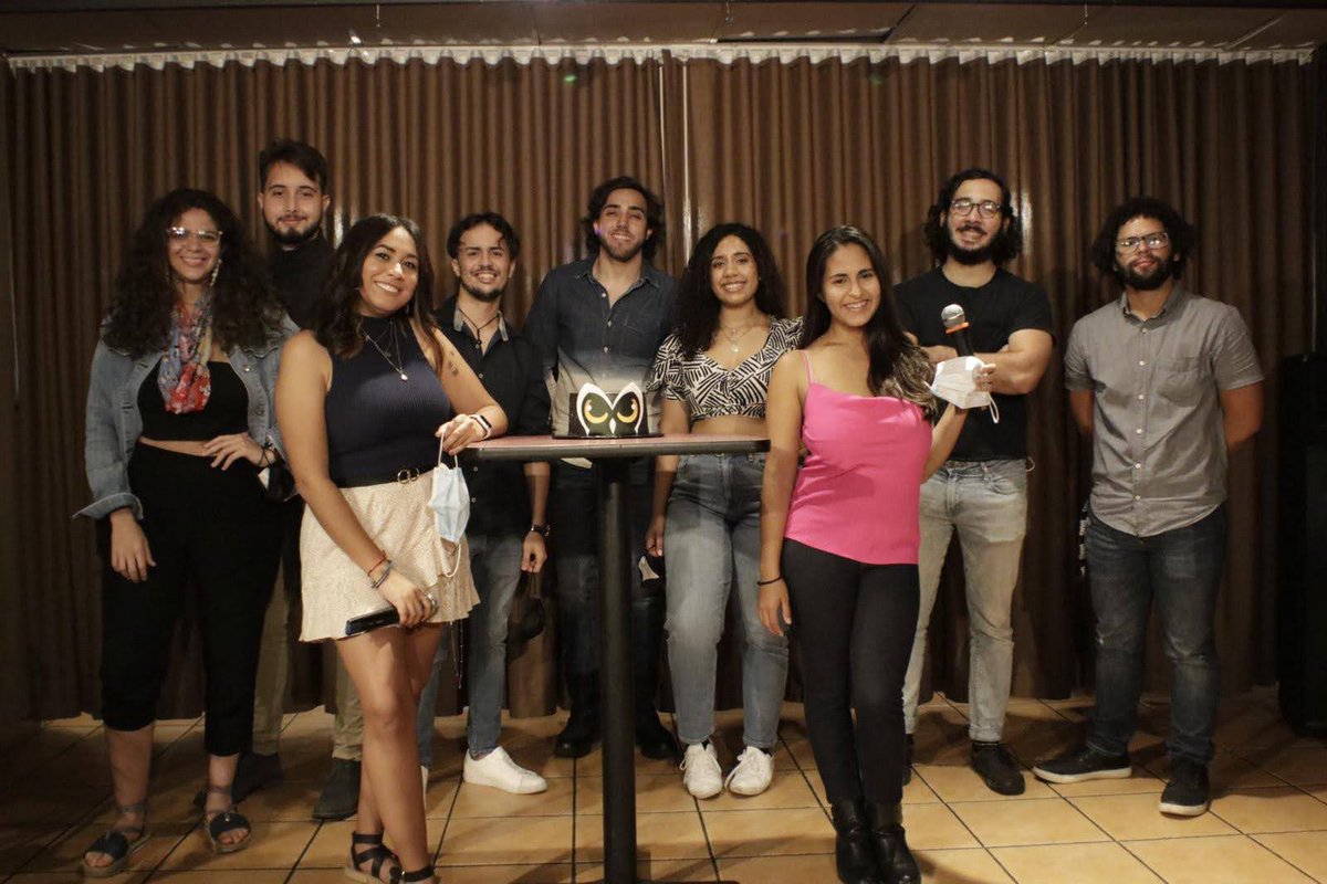MucaroP's tweet photo. Agradecidos con todos los que han sido y son parte de este camino y nos apoyan a crear más día a día. ¡GRACIAS! 🎬 ¡Seguimos soñando y creando! 🦉🎉 (5/5) https://t.co/L5YGEoqLqd
