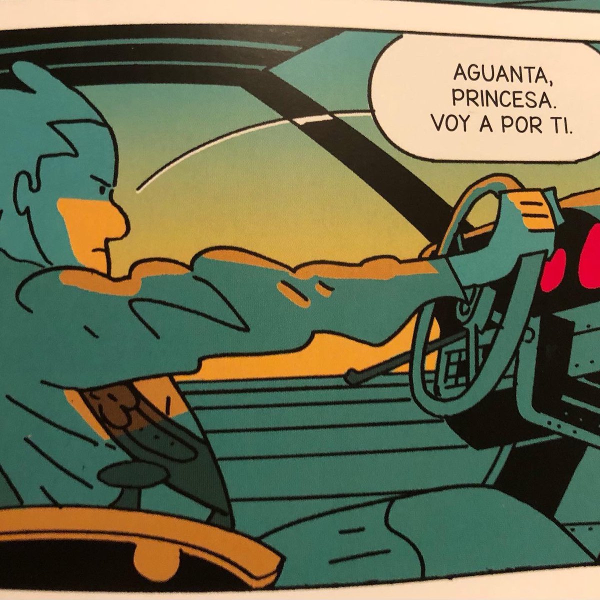 Zwerchfell's tweet image. Bei Cosmica Editorial ist jetzt die spanische Version von Lukas Kummers PRINZ GIGAHERTZ als PRINCIPE GIGAHERCIO in einem wunderschön aufgemachten Softcover erschienen. Falls ihr also in Spanien seid habt ihr schon ein Mitbringsel für die Lieben daheim.