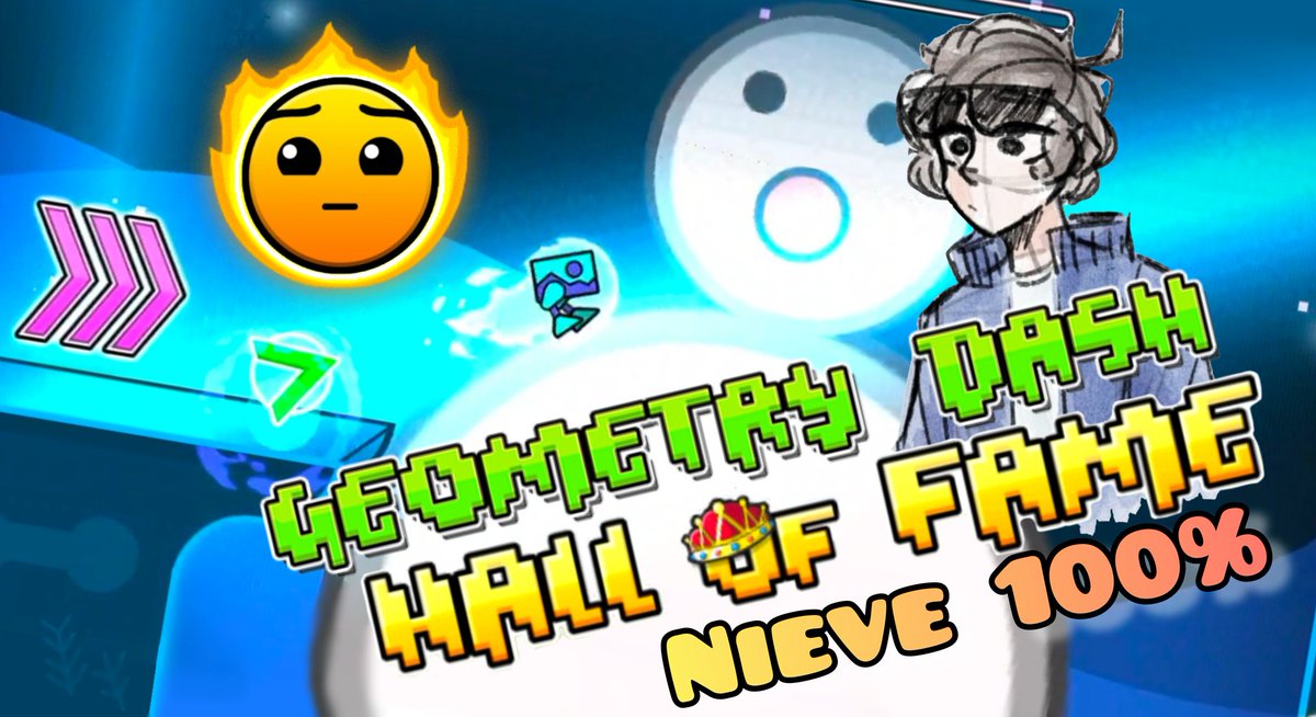 ZomberAzul's tweet photo. Miniaturas para mí videos de #Geometrydash #MiniaTuria #HallOfFame #Dailylevel https://t.co/aFT3OFlBeR