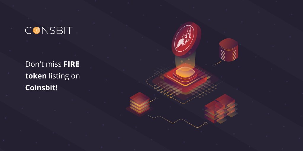 🔥 Don't miss FIRE token listing on Coinsbit! 🔥

💥 Dear users, we are glad to announce that FIRE (fireflameinu.org) token will be available on Coinsbit (coinsbit.io) on 10.01.2022!

✅ To get more info: facebook.com/coinsbit.io.cr…

#Coinsbit #Listing #FIRE
