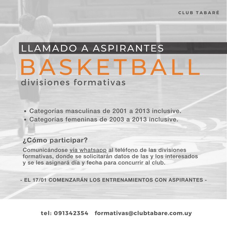 ¡Llamado a aspirantes! 👇🏾