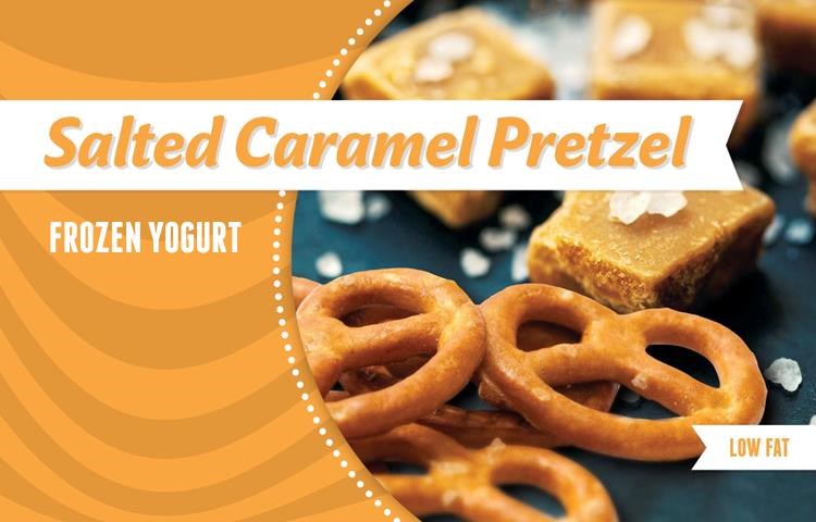 Our Salted Caramel Pretzel Frozen Yogurt is made with real sea salt and the pretzels are smashed into the froyo with ribbons of caramel to create tastebud heaven!  #CherryBerry #realdeal #creamy