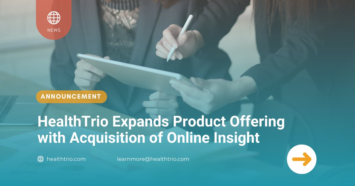 We are very excited to announce that we have acquired Online Insight, a leader in #eligibility, #enrollment, commissions, and billing solutions serving health insurance carriers and third-party administrators. Read our full press release: bit.ly/3JNcCFJ #HealthInsurance