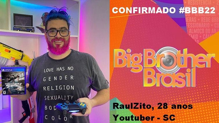 #BBB22 MAIS UM PARTICIPANTE CONFIRMADO! 
TIREM AS CRIANÇAS DA SALA! <a href="/bbb/">Big Brother Brasil</a> #BBB