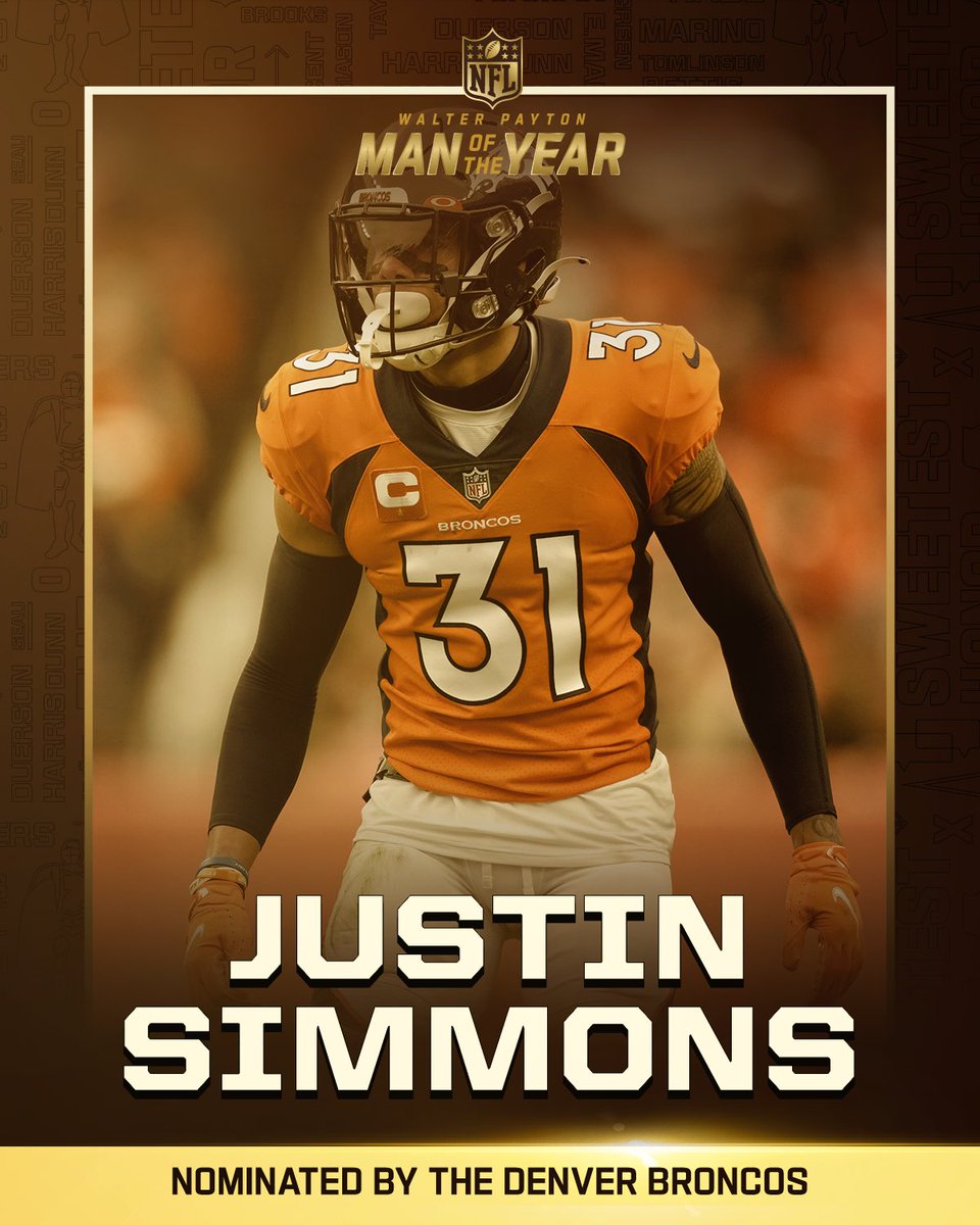 Justin Simmons (@jsimms1119) on Twitter photo #BroncosCountry I canโt thank you enough for your support of me and the <a href="/JSFoundation31/">JustinSimmonsFoundation</a> !
Today 1๏ธโฃ RT = โ๐ฝ VOTESโผ๏ธ for the
#WPMOYChallenge + Simmons #BroncosCountry I canโt thank you enough for your support of me and the <a href="/JSFoundation31/">JustinSimmonsFoundation</a> !
Today 1๏ธโฃ RT = โ๐ฝ VOTESโผ๏ธ for the
#WPMOYChallenge + Simmons