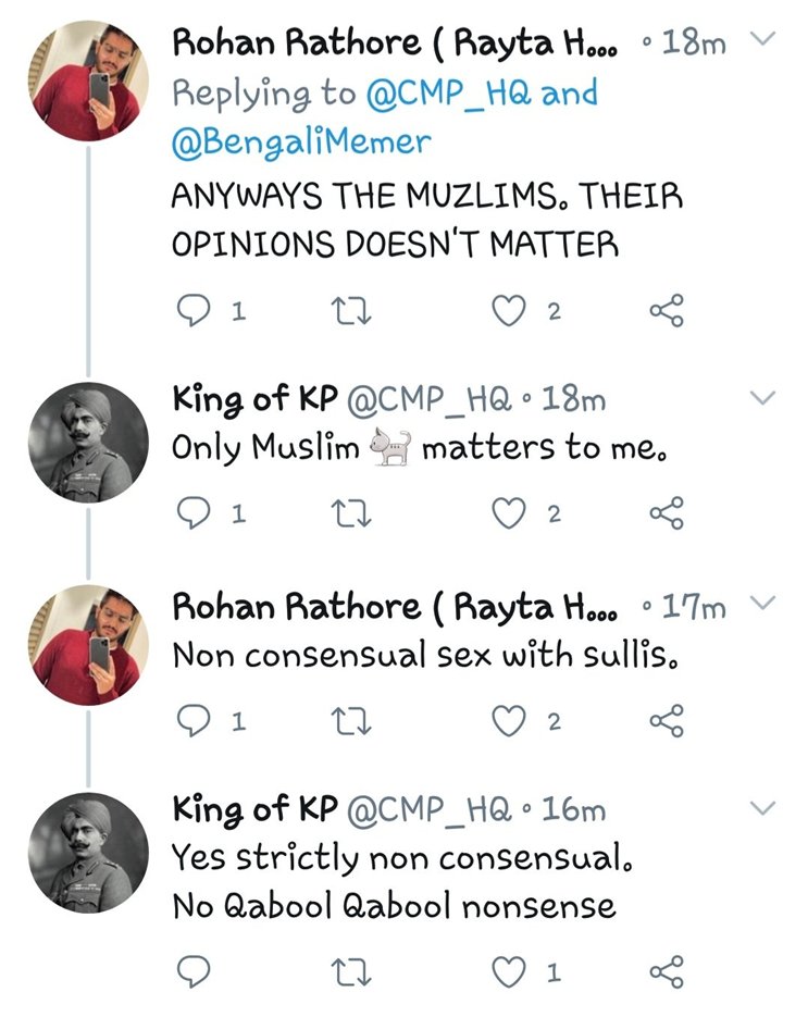 They want to make rape of Muslim women a casual thing. Apparently, getting headshot is fun to themMoreover, as part of their dehumanising agenda, they celebrate lynchings & boast abt it regularly.