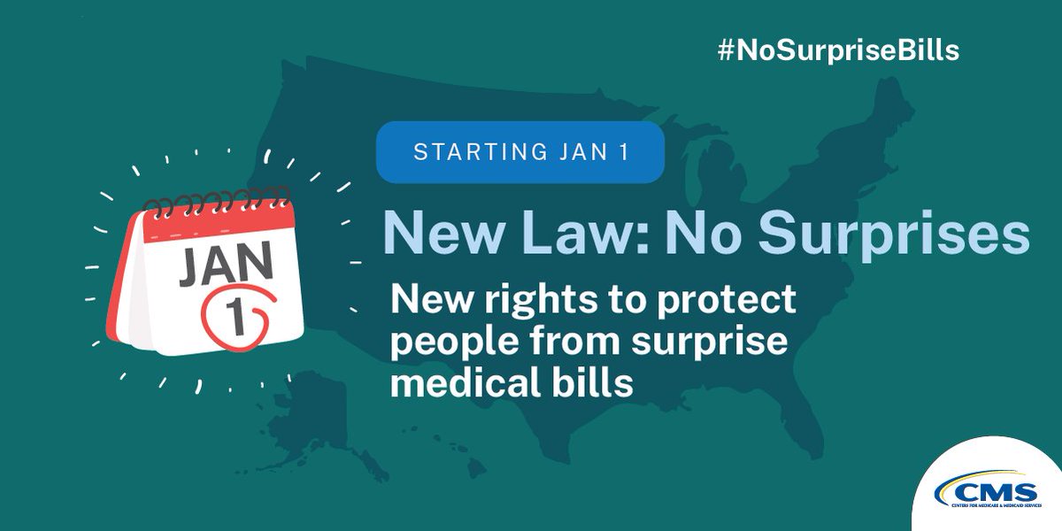 PattyMurray's tweet photo. The No Surprises Act is now in full effect! That means surprise medical bills are banned &amp; patients can get the care they need without fearing an unexpected, unaffordable bill for out-of-network care. #NoSurpriseBills https://t.co/2xlrDjloin