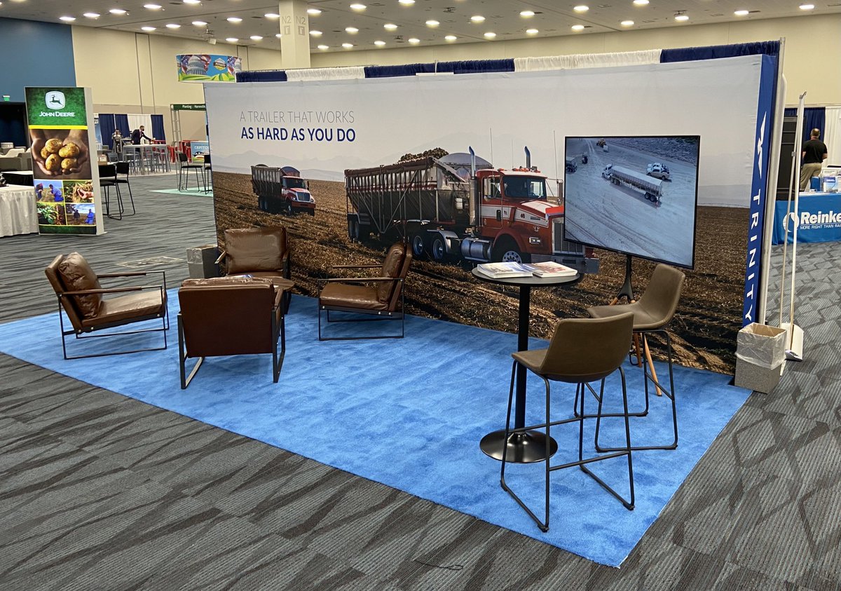 TrinityTrlrMFG's tweet photo. Come see us at the @POTATOEXPO here in Anaheim! We have a seat for you! https://t.co/mRS6fSbrY4