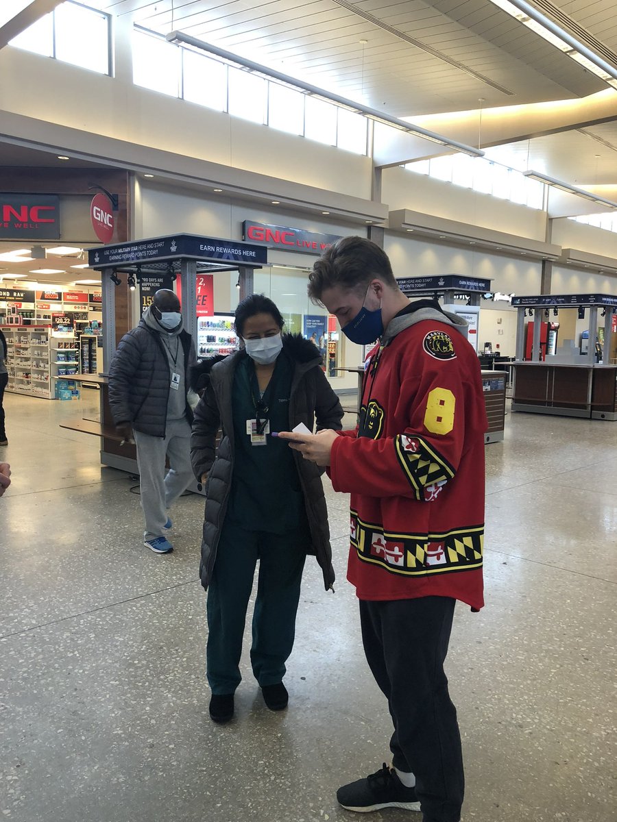 The boys are at Ft. Meade today promoting Military Appreciation, which we will celebrate at our home game against the Tomahawks on January 28th! 😁 

Keep an eye out for that game and tickets!