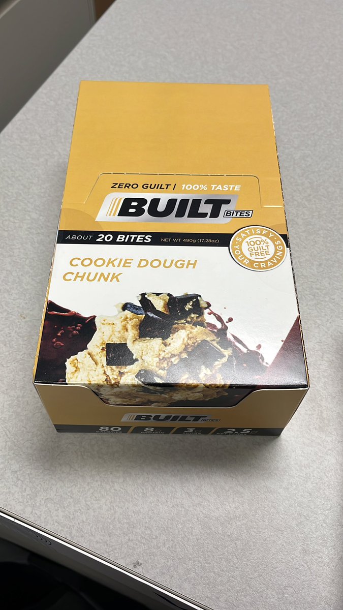 Hey I know it’s been a while but just wanted to promote Built Bar! Has a lot of protein for just a small bar and it tastes amazing!