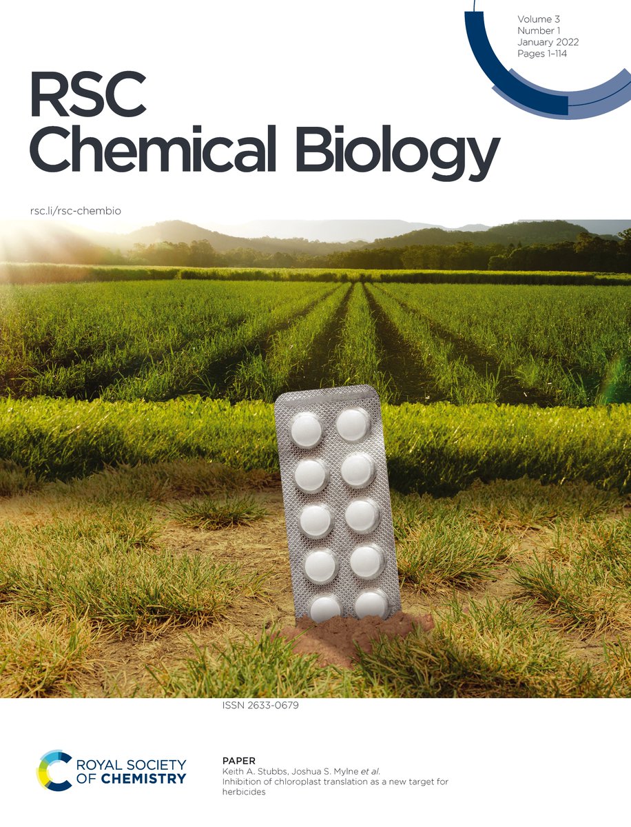 Our recent paper led by <a href="/KSukhoverkov/">Kirill Sukhoverkov</a> based on linezolid as a herbicide got selected for the current cover of <a href="/rsc_chembio/">RSC Chemical Biology</a> out today pubs.rsc.org/en/journals/jo…