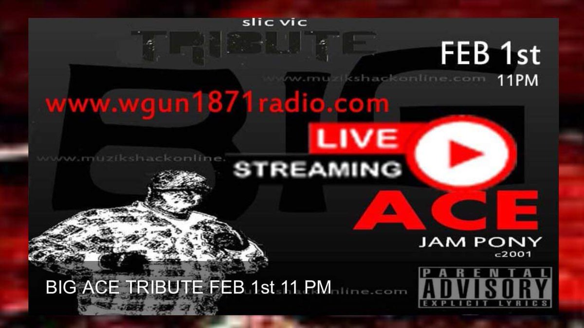 ponygirl954's tweet image. The new year doesn't start till Feb 1st.  Errrrr huh man 🎤✔♥️🖤 @WGUNRADIO1 #LongLiveBigAce