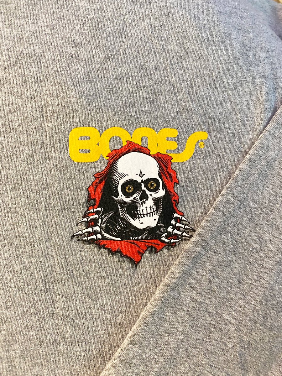 ☠️ <a href="/PowellPeralta/">Powell-Peralta</a> 'Ripper' Soft Goods, available at skate shops everywhere.