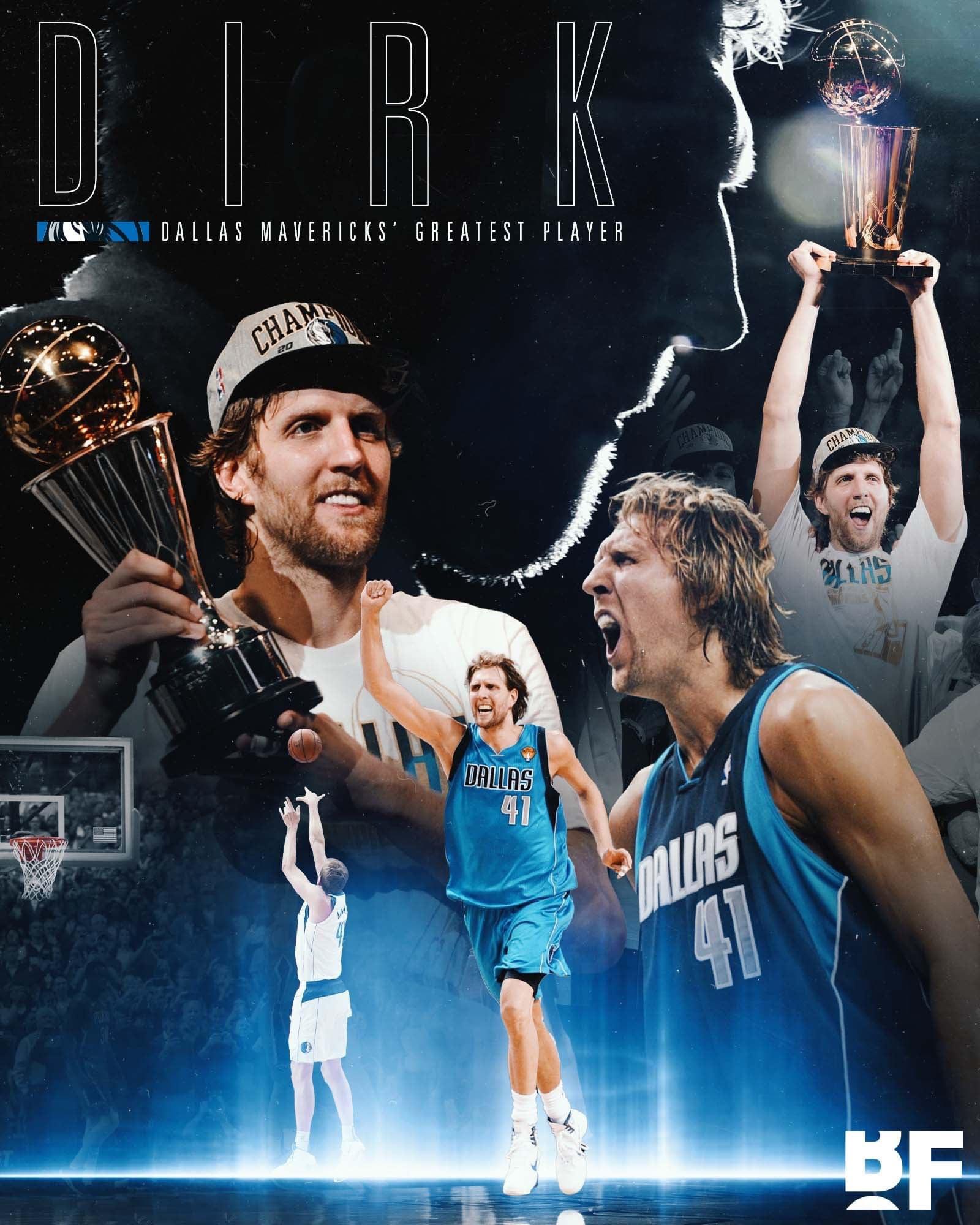 Basketball Forever on X: It's jersey retirement night for Dirk